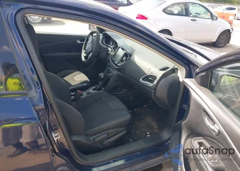 2016 Dodge Dart Sxt из США, поврежденный, VIN 1C3CDFBB5GD750858